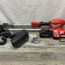 AS-IS Milwaukee FUEL 18V 16 in. Brushless Cordless Battery Powered String Trimmer Kit