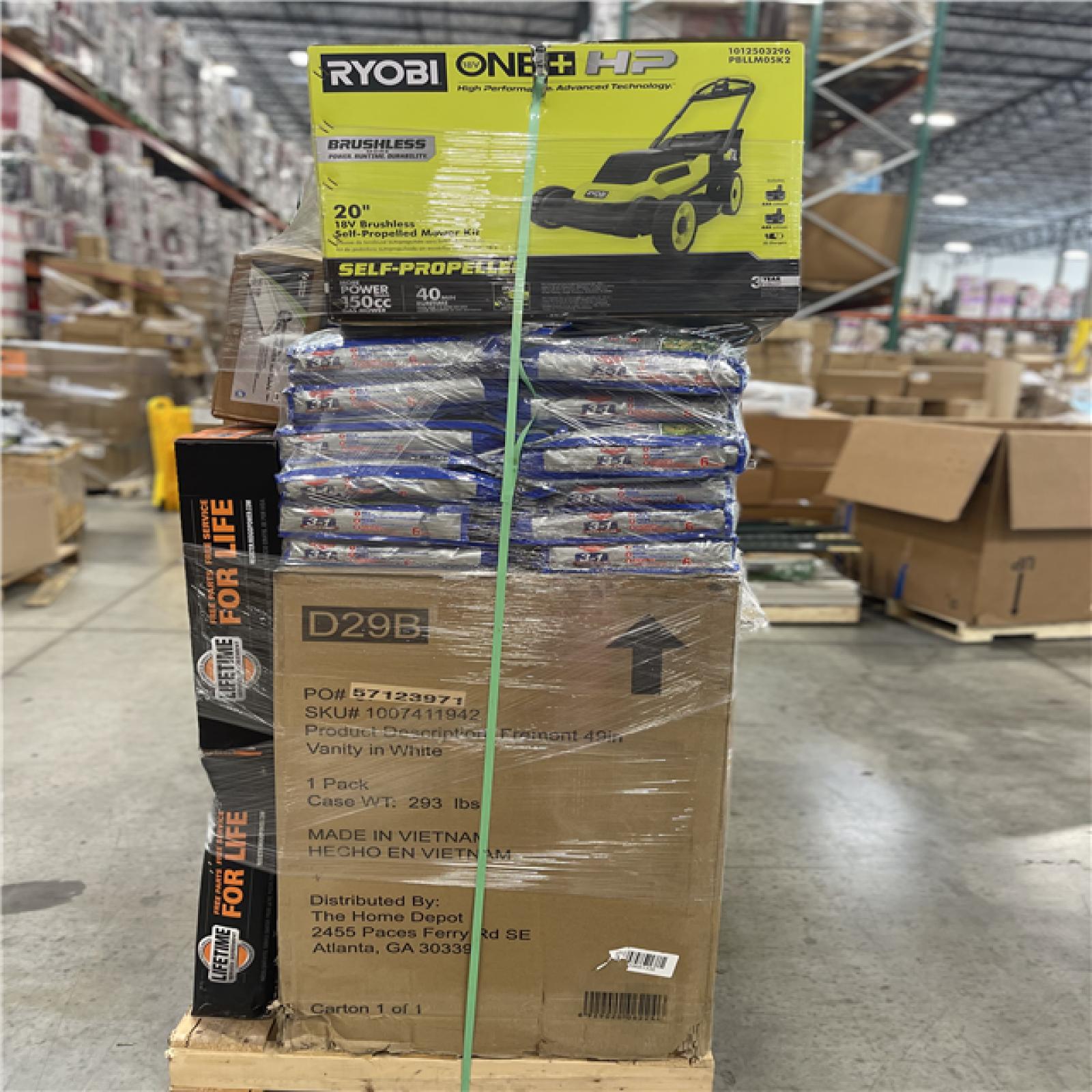 DALLAS LOCATION- AS-IS- HOME IMPROVEMENT PALLET
