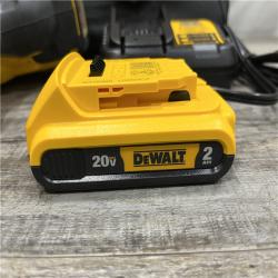 AS-IS DEWALT 20V MAX XR Lithium-Ion Cordless 18-Gauge Narrow Crown Stapler Kit