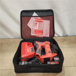 AS-IS- Milwaukee 23-Gauge 1-3/8 Cordless M12 Pin Nailer Kit