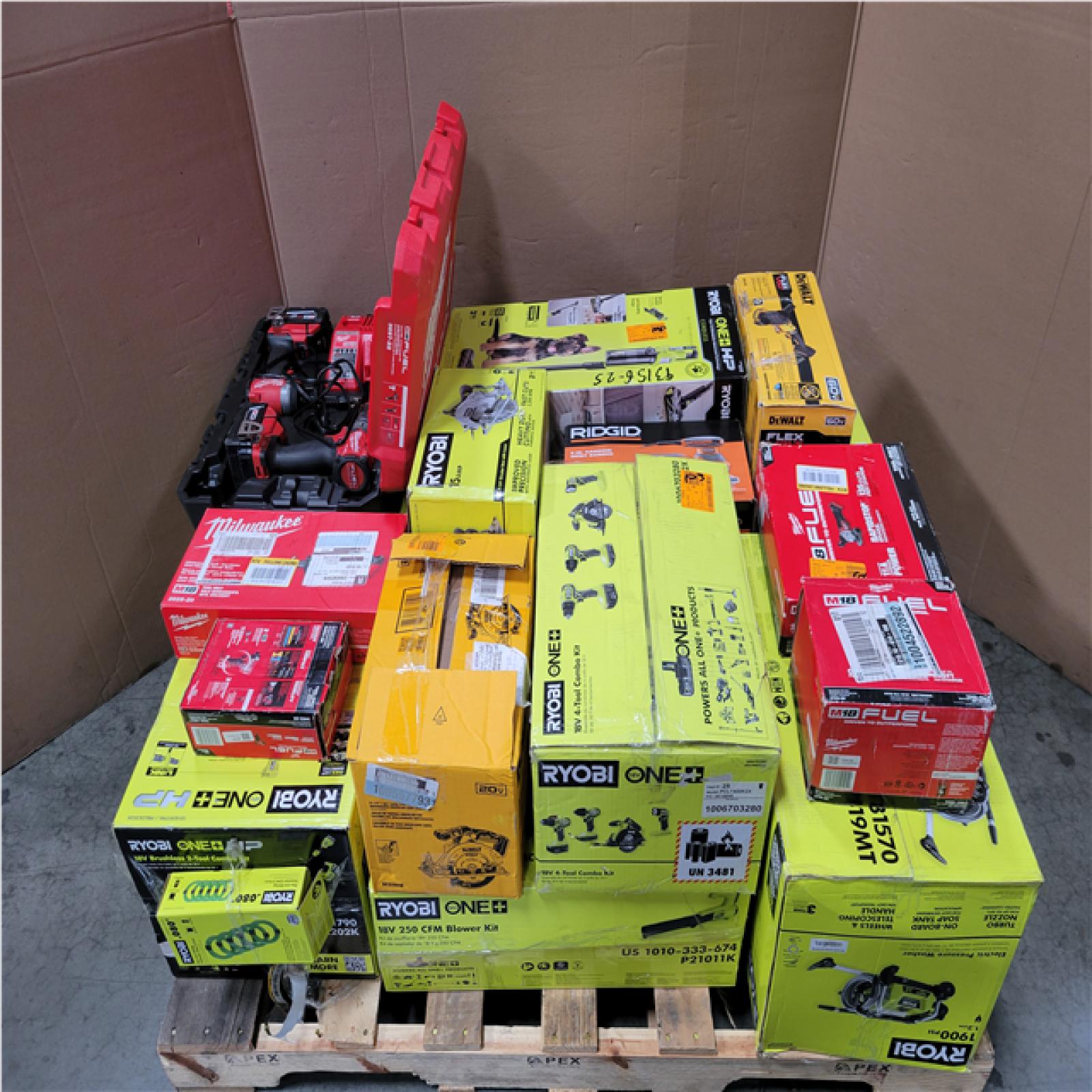 CALIFORNIA AS-IS TOOL PALLET