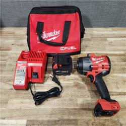 HOUSTON LOCATION - AS - IS Milwaukee FUEL 18V Lithium-Ion Brushless Cordless 1/2 in. Impact Wrench w/Friction Ring Kit