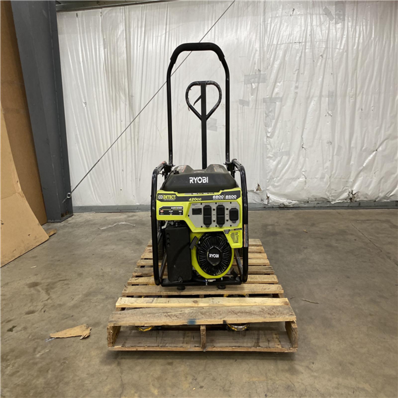 Houston Location AS IS - Ryobi 6800 Running Watts Generator