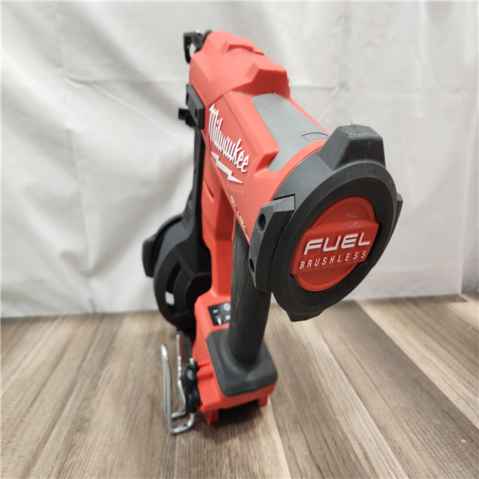 AS-IS- Milwaukee M18 FUEL 18-Volt Lithium-Ion Brushless Cordless Coil Roofing Nailer (Tool Only)
