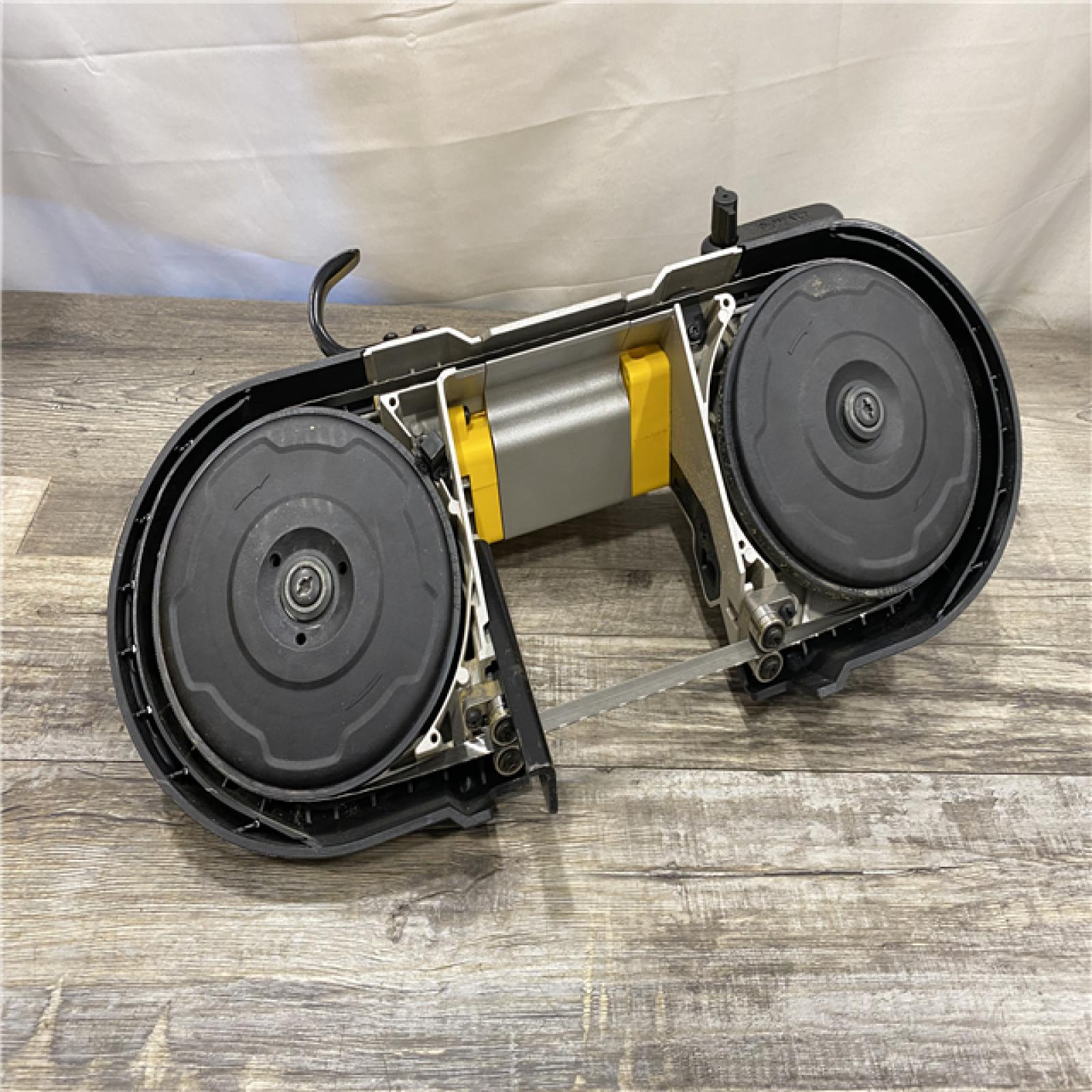 AS-IS DEWALT 20-Volt MAX Lithium-Ion Cordless Brushless Deep Cut Band Saw (Tool-Only)