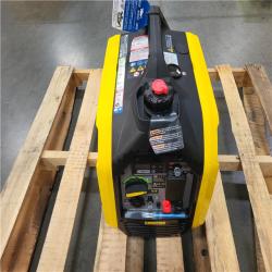 CALIFORNIA AS-IS NEW CHAMPION DUAL FUEL 2500 STARTING WATT/ 1850 RUNNING WATT INVERTER GENERATOR