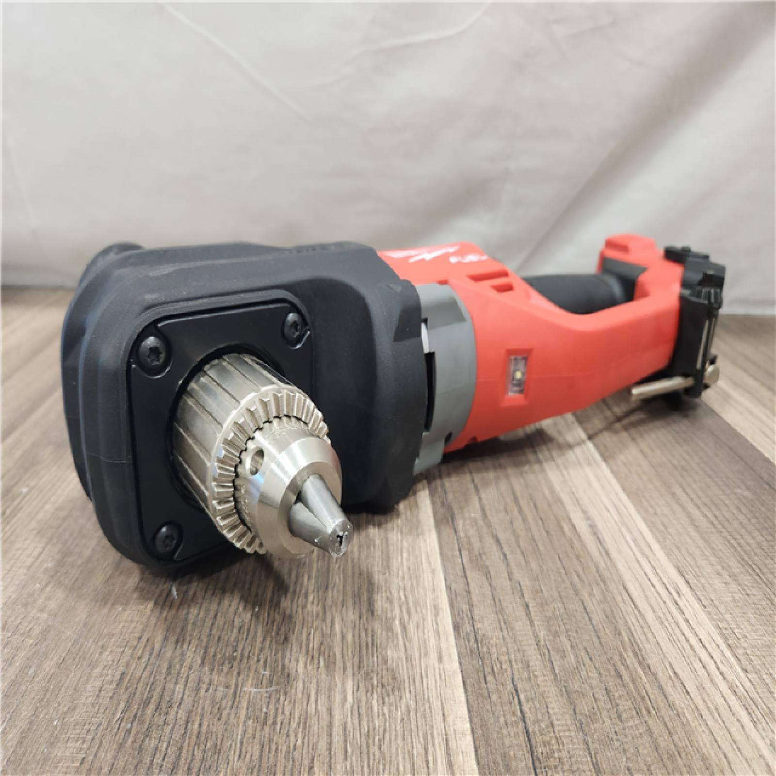 AS-IS- Milwaukee M18 18V Fuel Hole Hawg 1/2  Right Angle Drill (Tool-Only)