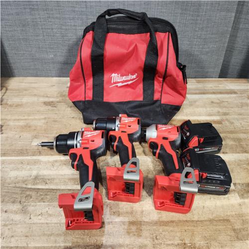 Houston Location AS-IS Milwaukee Drill and QTY/2 and Impact Batteries and Charger