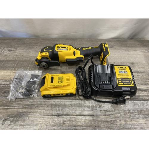 AS-IS DEWALT ATOMIC 20V MAX Cordless Brushless Oscillating Multi Tool Kit
