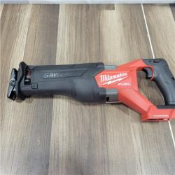 AS-IS  Milwaukee M18 18V Fuel Sawzall 1-1/4  Reciprocating Saw Cordless Lithium-Ion Brushless 2821-20