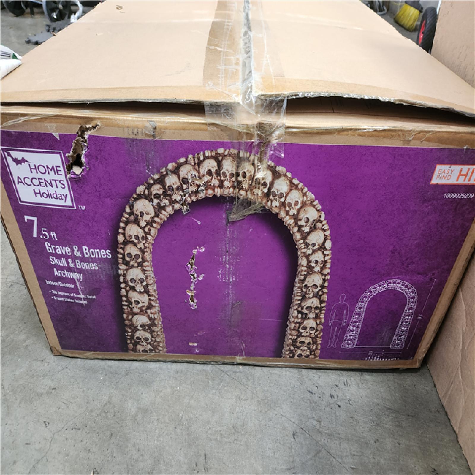 Phoenix NEW Home Accent Grave and Bone Skull and Bone Archway