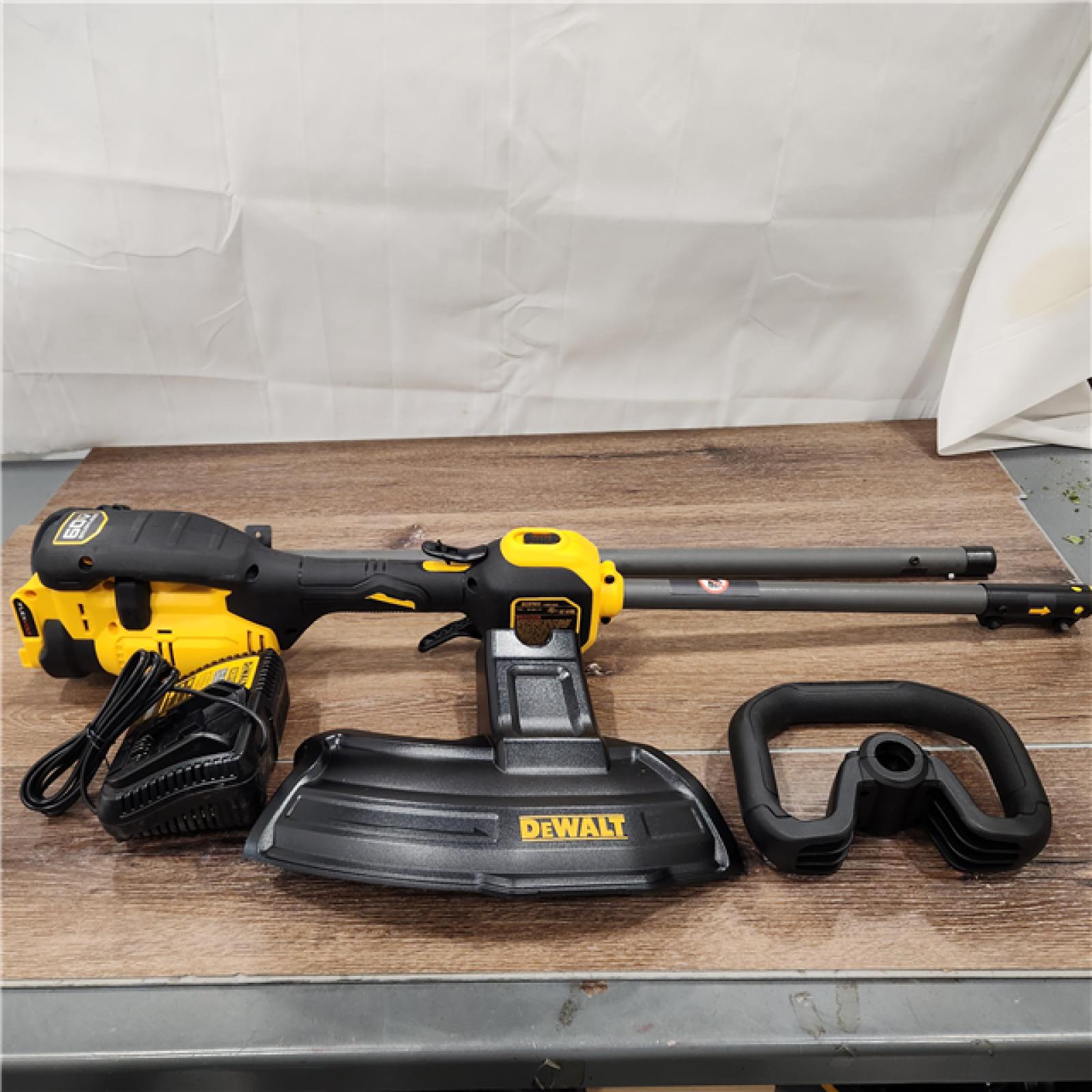 AS-IS DEWALT DCST972X1 FLEXVOLT 60V MAX Lithium-Ion Brushless Cordless Attachment Capable 17 String Trimmer