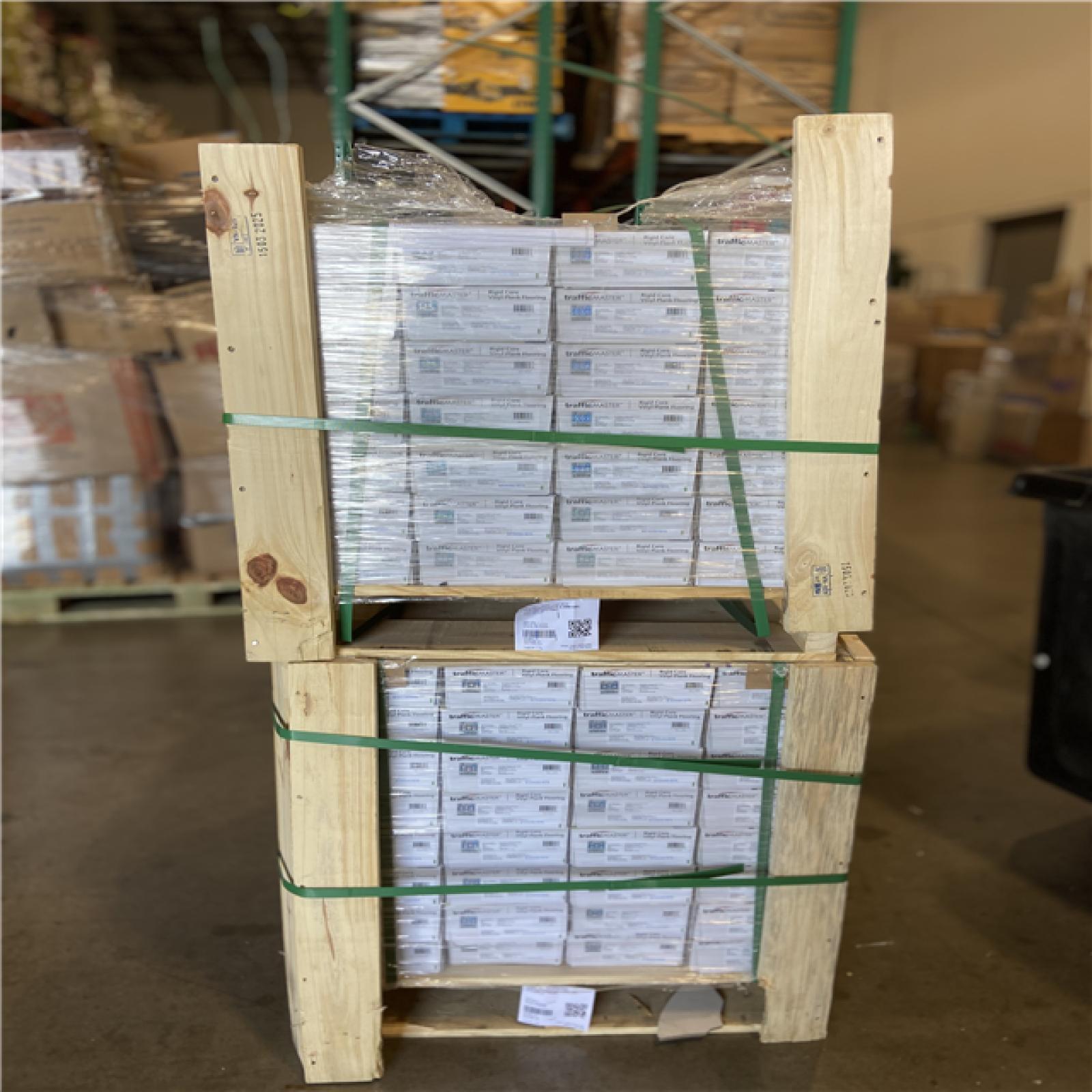 DALLAS LOCATION -  TrafficMaster Hickman Coast 6 MIL x 6 in. x 36 in. Waterproof Click Lock Vinyl Plank Flooring (23.95 sq. ft./Case) - 60 CASES