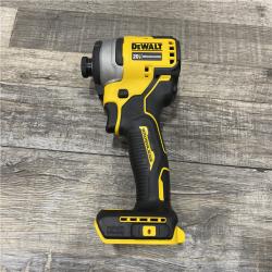 AS-IS DEWALT Atomic 20V Max Lithium-Ion Brushless Cordless Compact 1/4 in. Impact Driver Kit