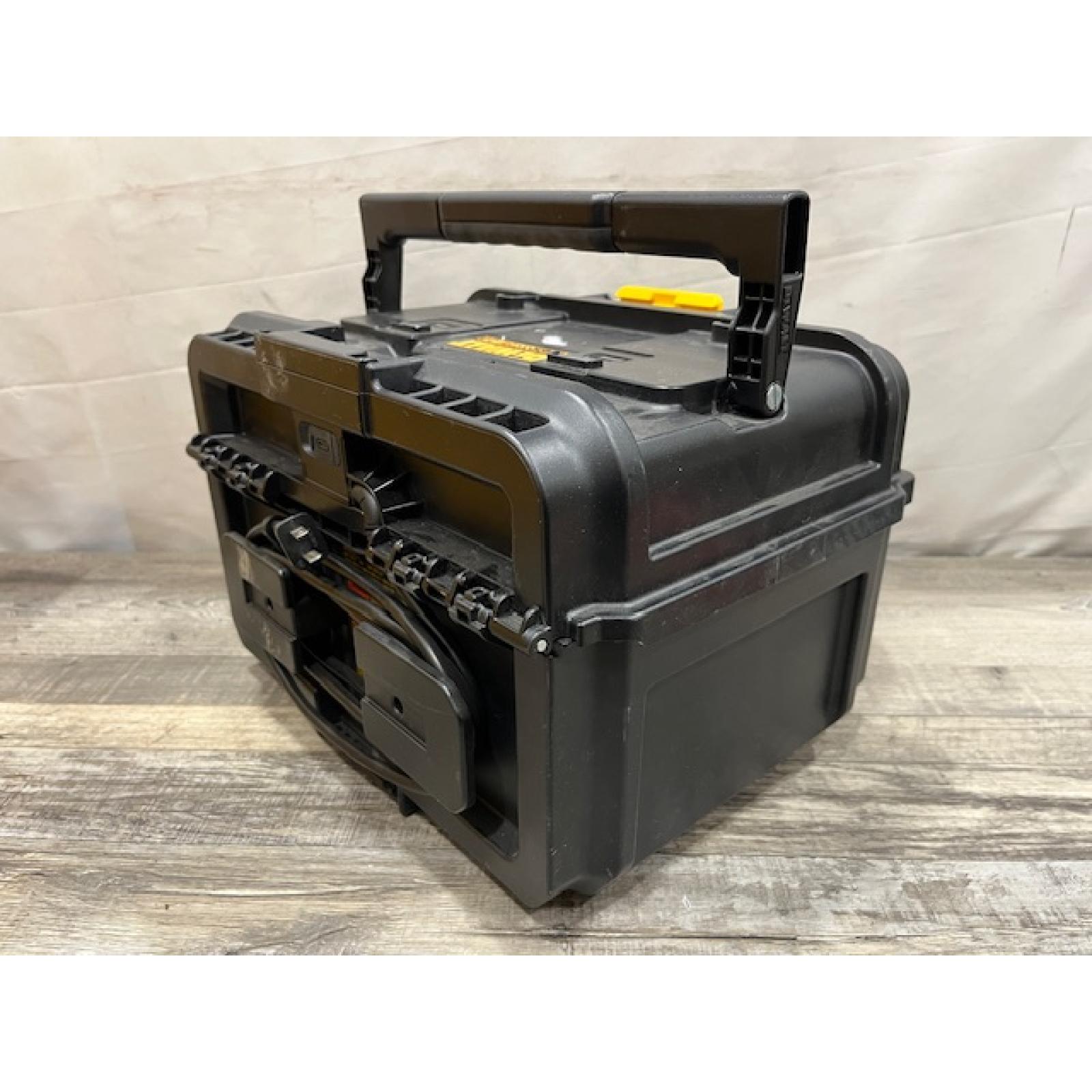 AS-IS DEWALT TOUGHSYSTEM 2.0 Charger Box