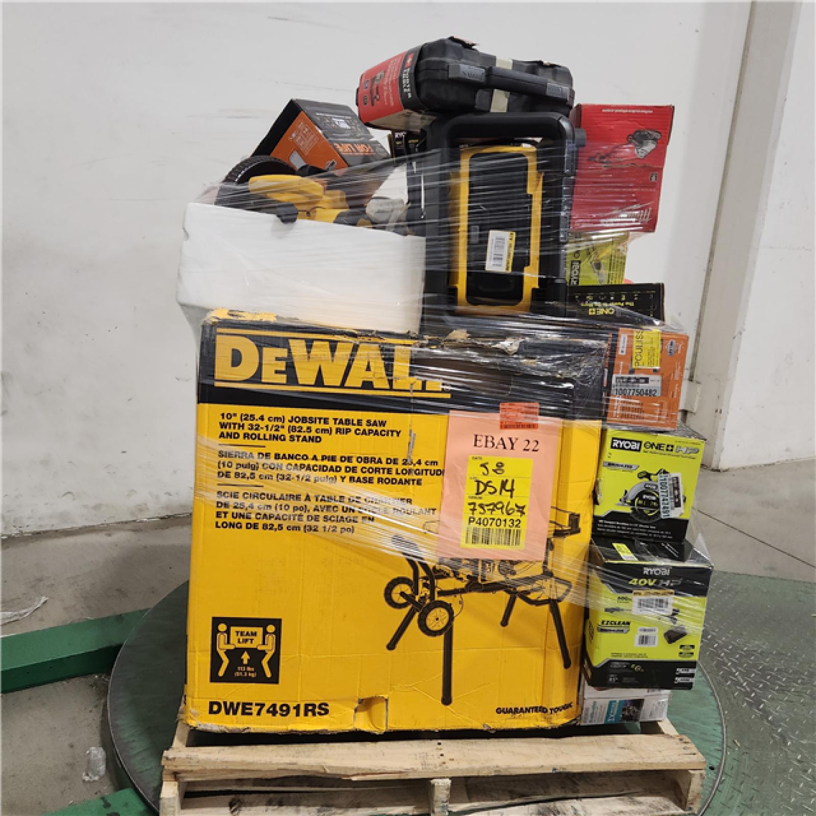 Dallas Location - As-Is Tool Pallet