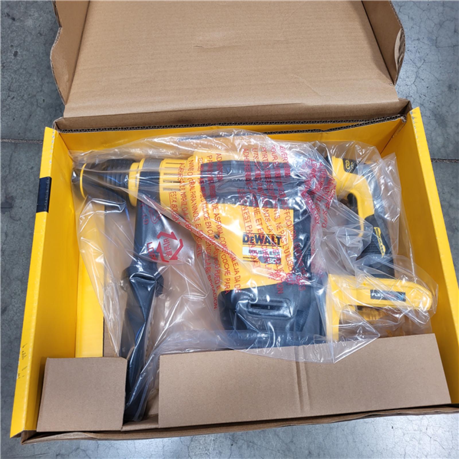 CALIFORNIA AS-IS NEW DEWALT 1-3/4 SDS MAX COMBINATION HAMMER
