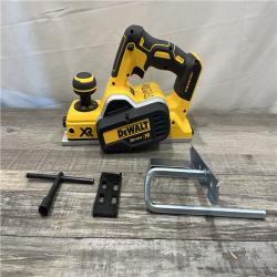 AS-IS DEWALT 20V MAX XR Cordless Brushless 3-1/4 in. Planer (Tool Only)