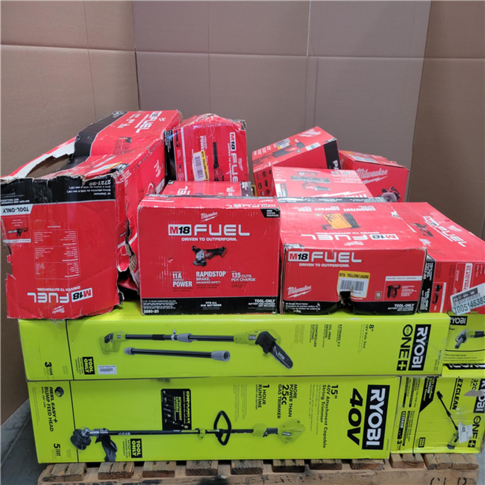 CALIFORNIA AS-IS TOOL PALLET