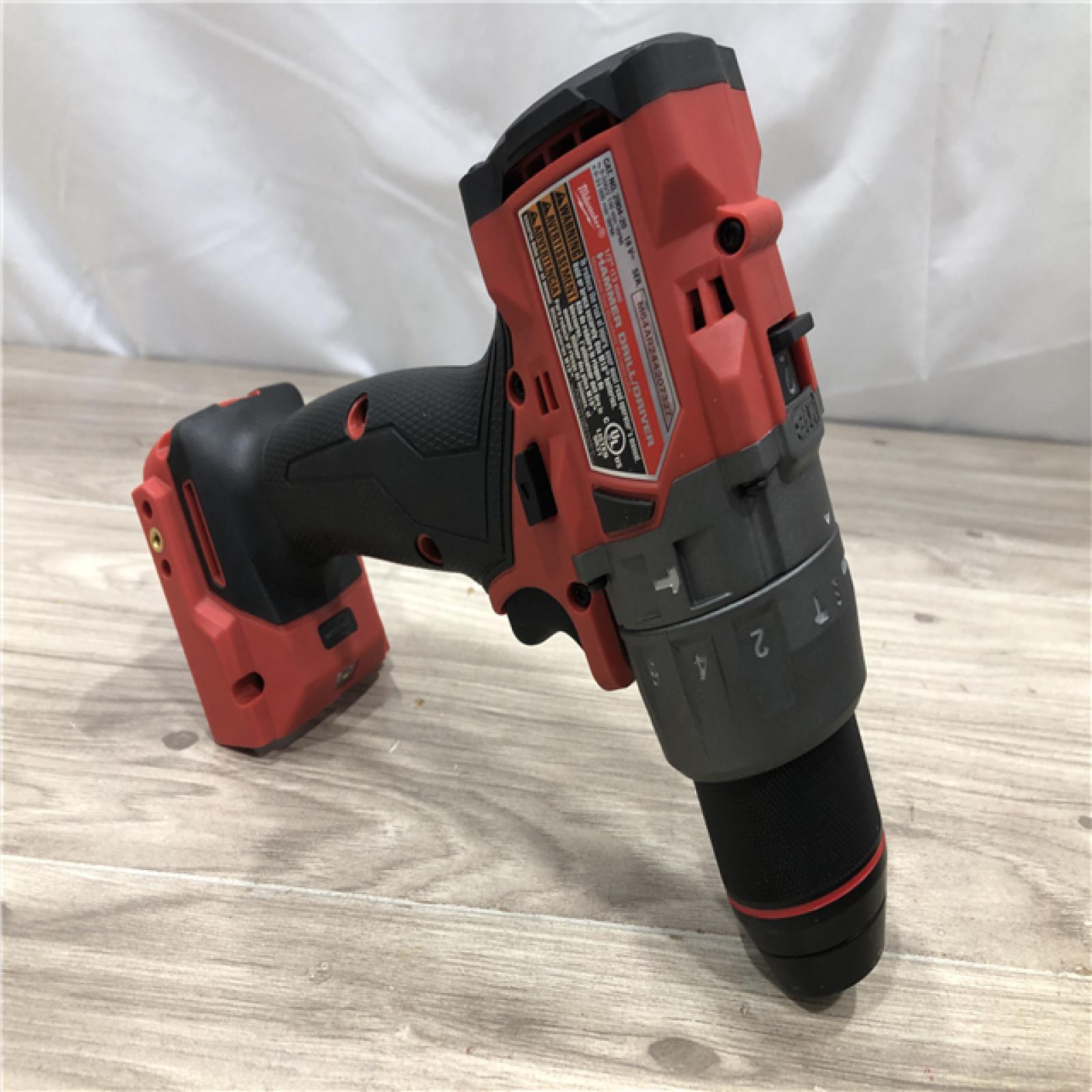 AS-IS MILWAUKEE FUEL 18V Lithium-Ion Cordless Hammer Drill and Impact Driver Combo Kit