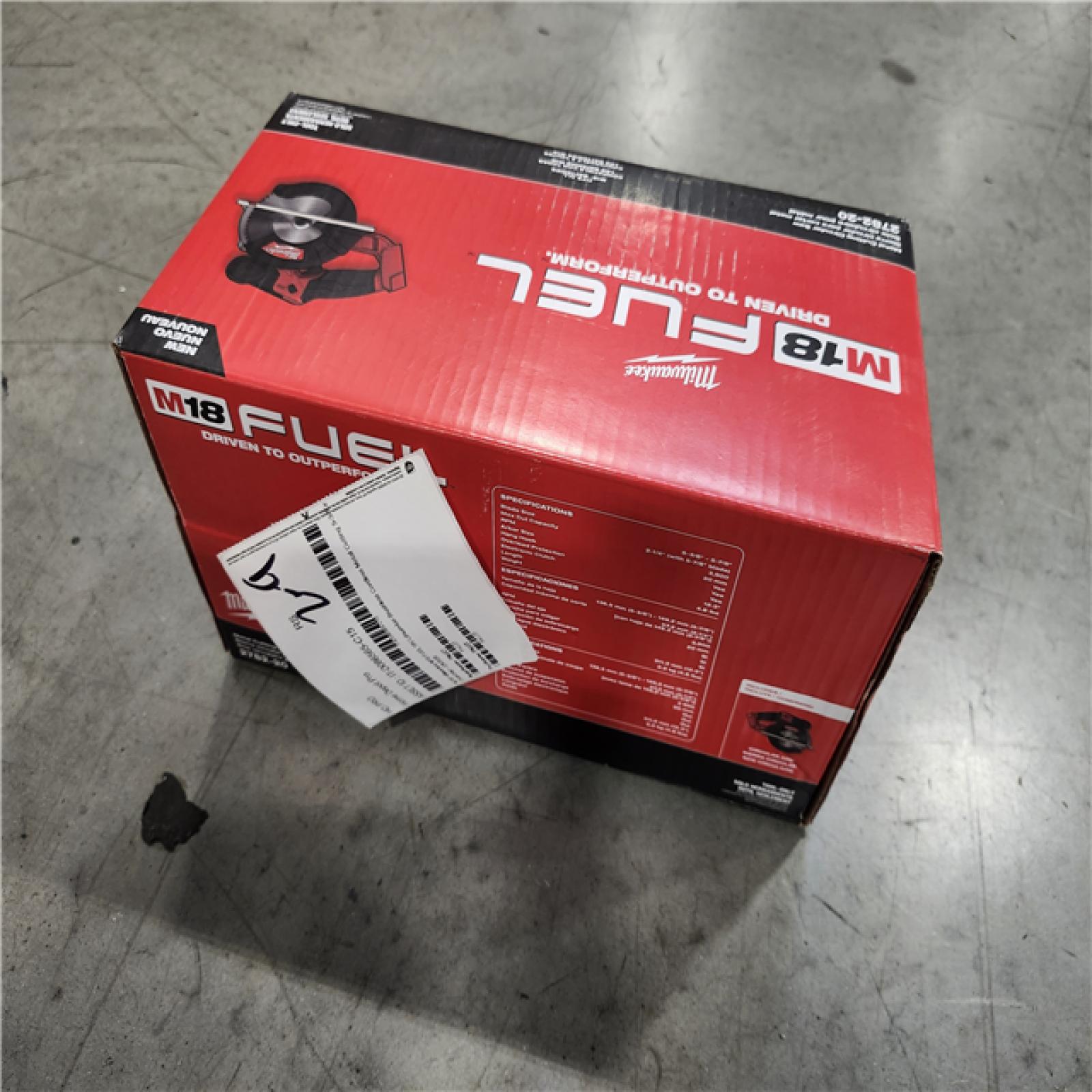 NEW! -Milwaukee M18 FUEL 18V Lithium-Ion Brushless Cordless Metal Cutting 5-3/8 in. Circular Saw (Tool-Only)