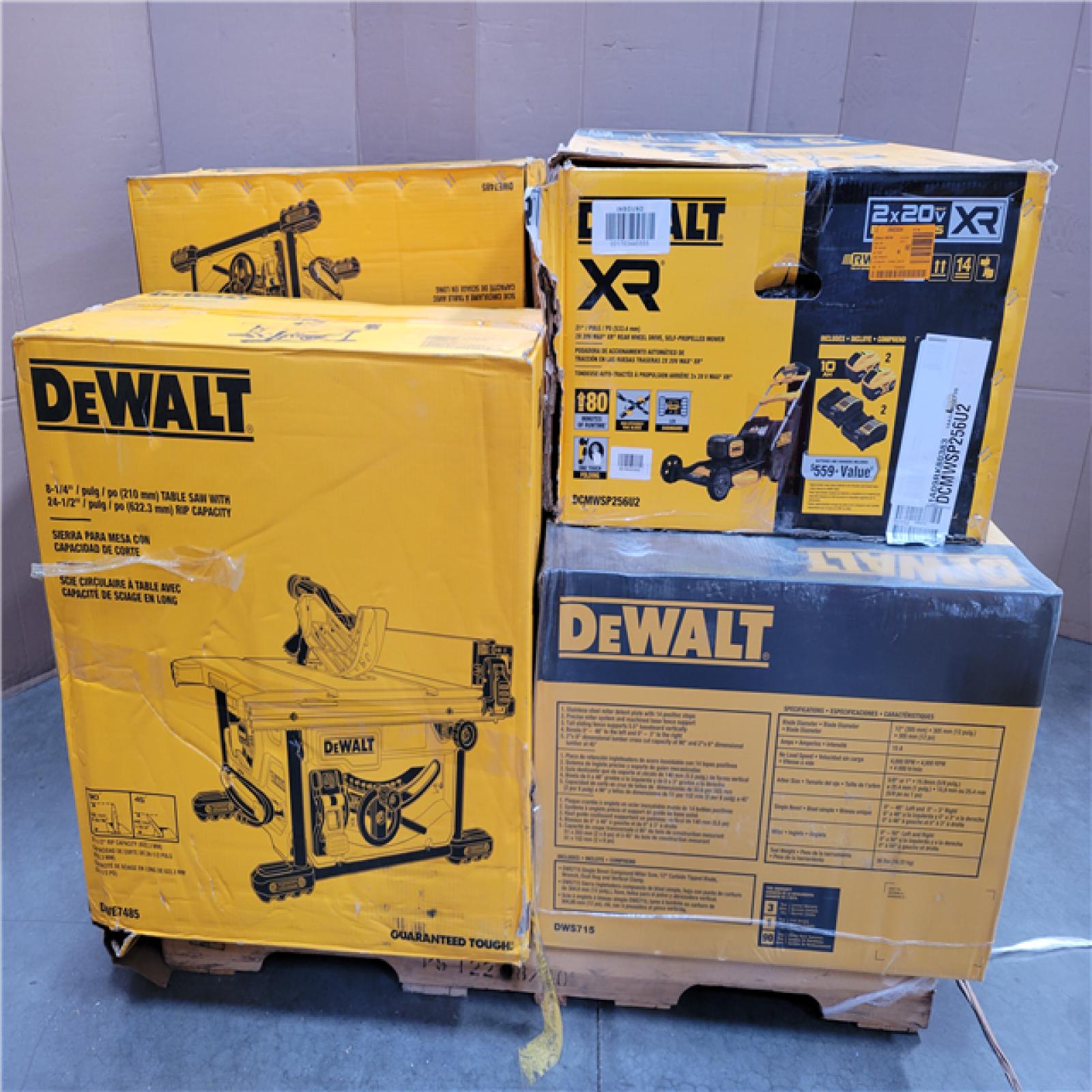 CALIFORNIA AS-IS TOOL PALLET