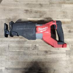 HOUSTON LOCATION - AS-IS Milwaukee M18 Fuel 18V Brushless Super Sawzall Reciprocating Saw 2722-20 (Bare Tool)