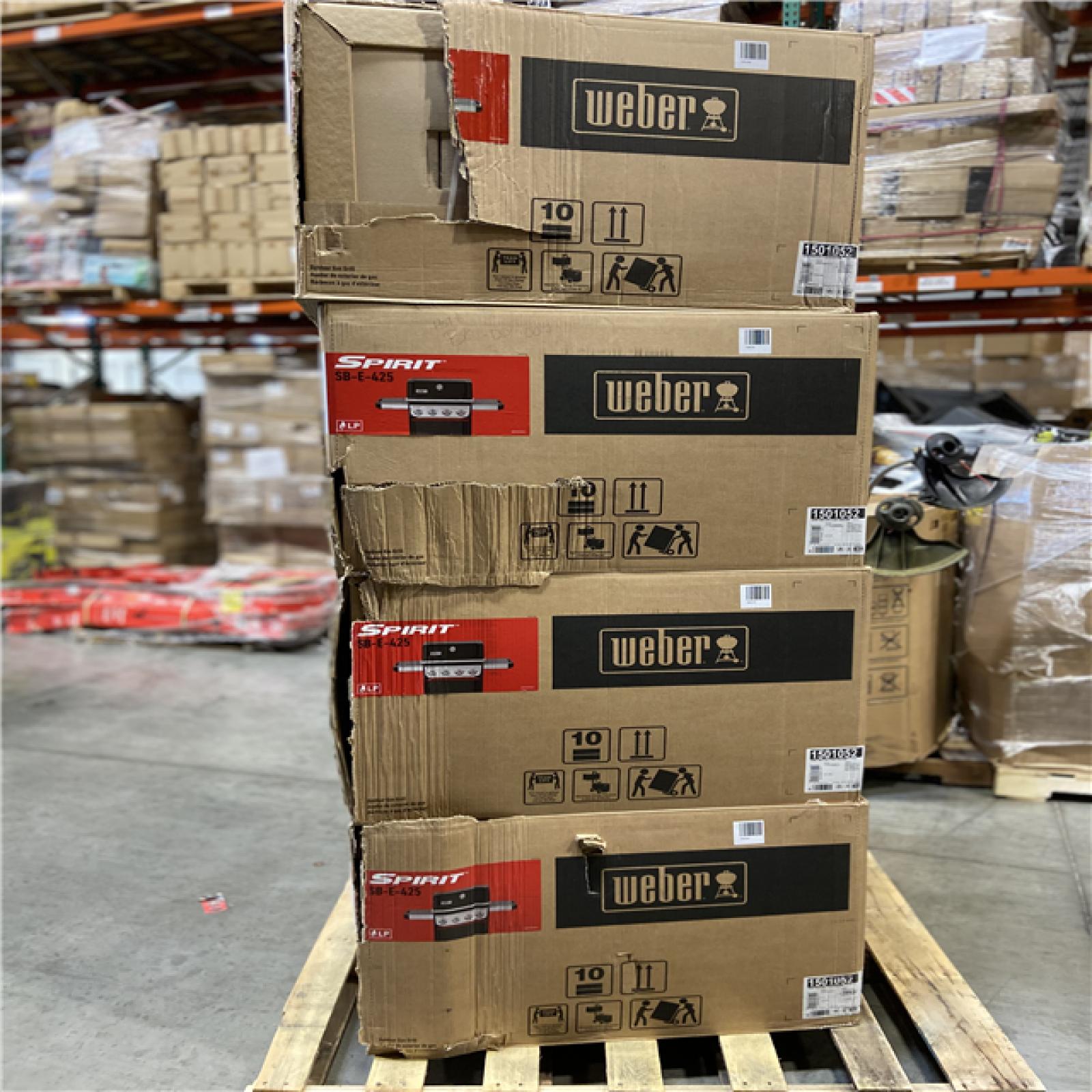 DALLAS LOCATION - GRILL PALLET - (4 UNITS)