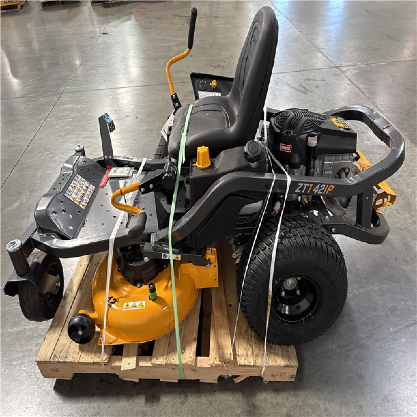 California AS-IS Cub Cadet ZT1 42IP Riding Mower