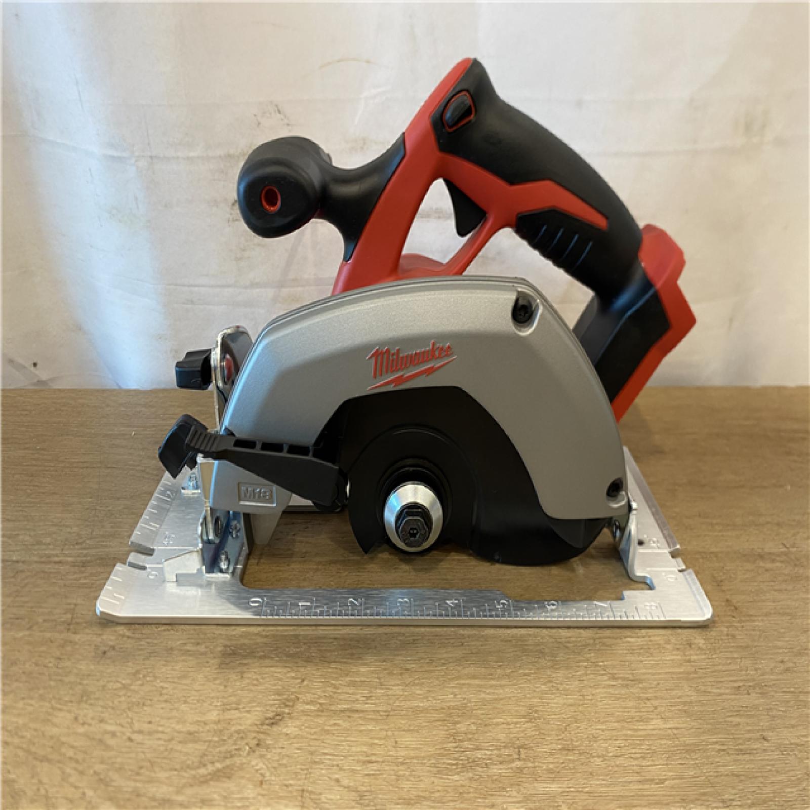 AS-IS Milwaukee 18V Lithium-Ion Cordless 6-1/2 in. Circular Saw (Tool-Only)
