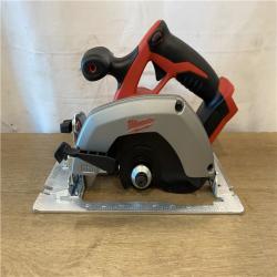 AS-IS Milwaukee 18V Lithium-Ion Cordless 6-1/2 in. Circular Saw (Tool-Only)