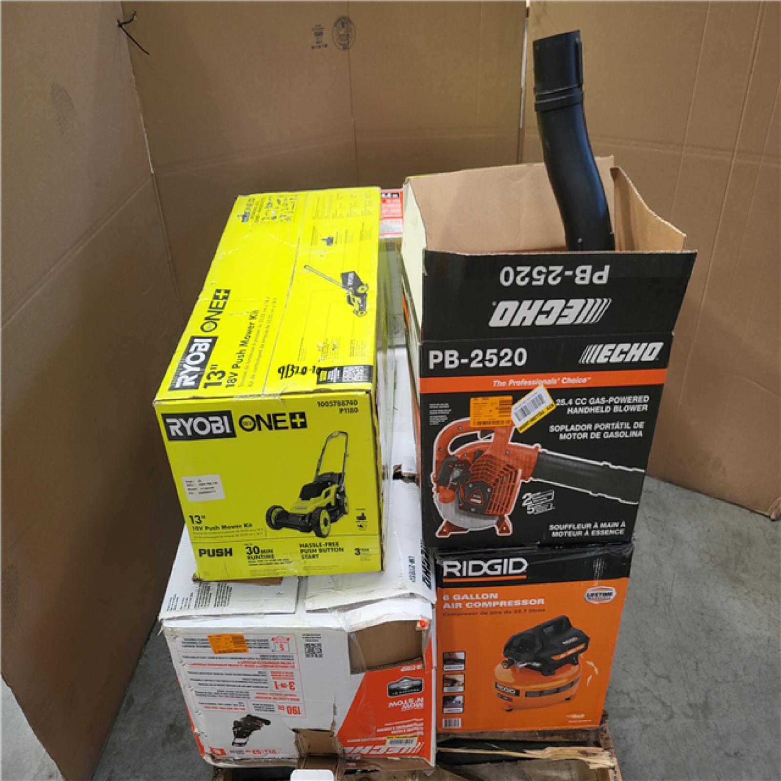 CALIFORNIA AS-IS OUTDOOR POWER EQUIPMENT