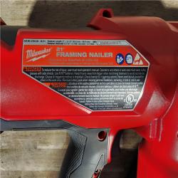 HOUSTON LOCATION - AS-IS Milwaukee 2744-20 M18 FUEL 3-1/2 in. 18-Volt 21-Degree Lithium-Ion Brushless Cordless Framing Nailer (Tool-Only)