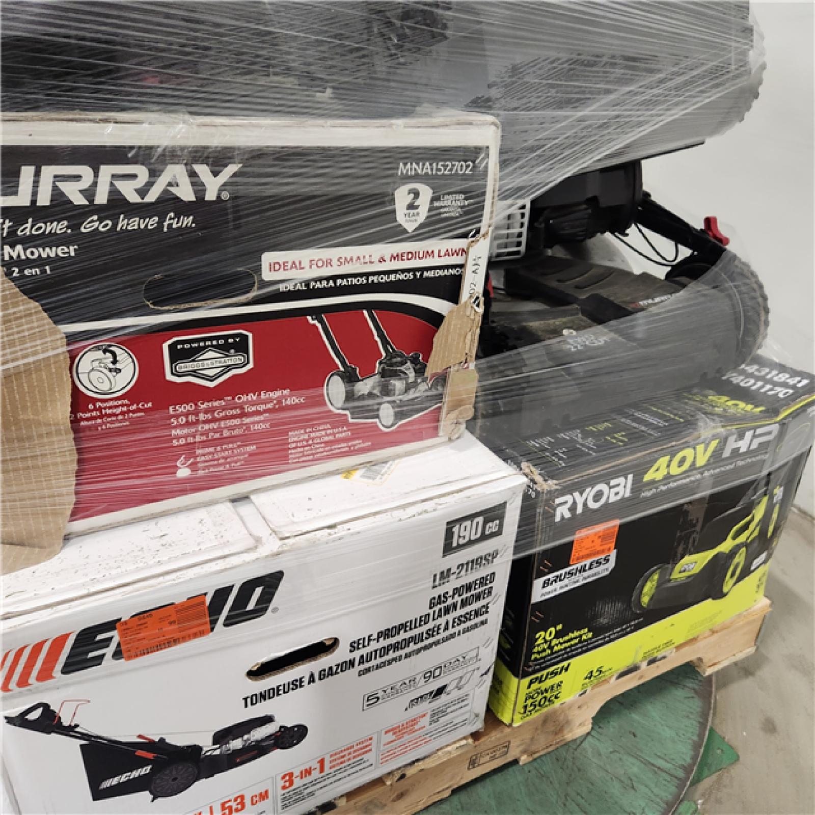 Dallas Location - As-Is Outdoor Power Equipment