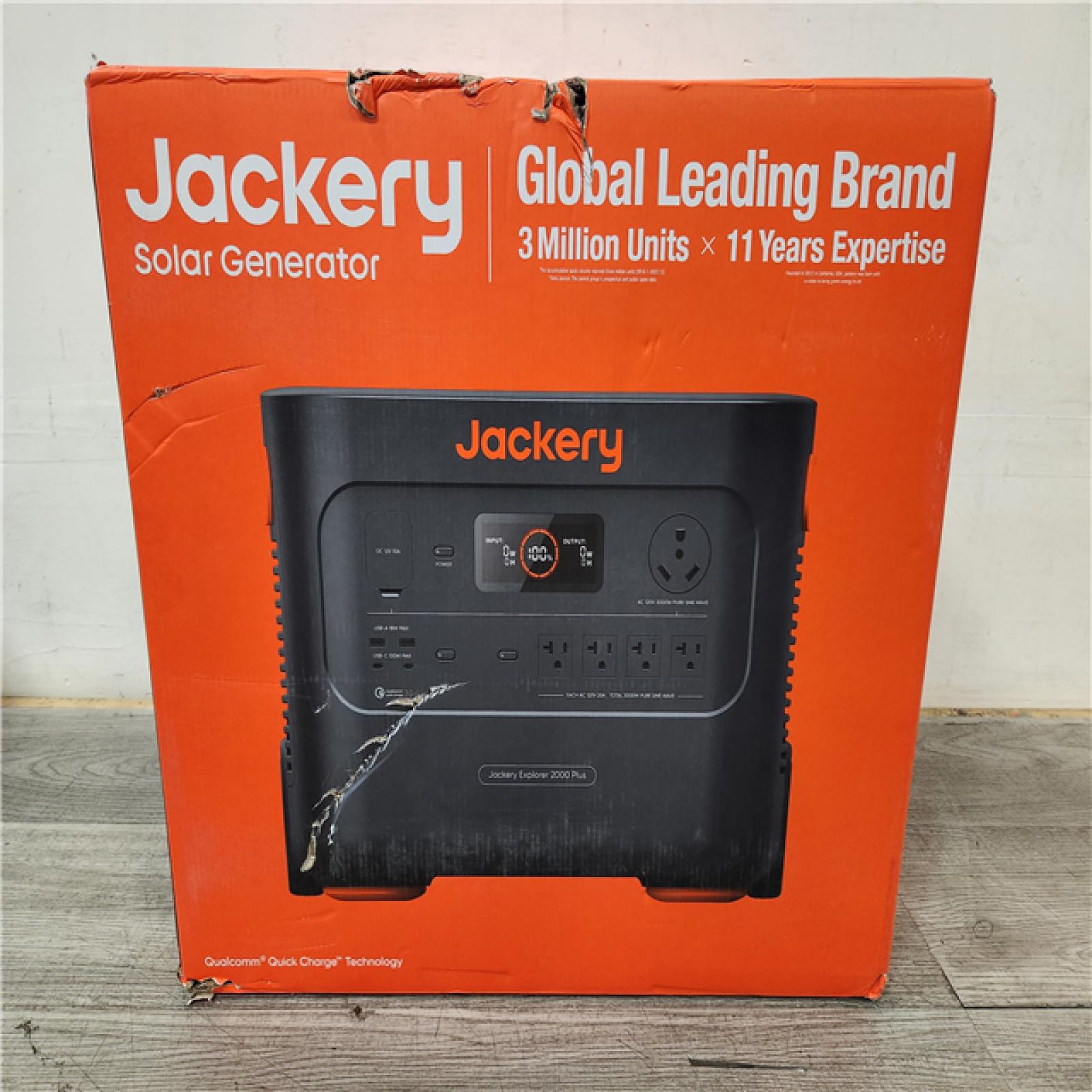 Phoenix Location NEW Jackery Solar Generator Explorer 2000 Plus 2042.8Wh/ 3000W Model No. Je-2000C