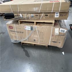 California AS-IS Keter Stronghold Shed (10x 15) Includes 3.5 ft. Extension Kit (Damage Boxes)