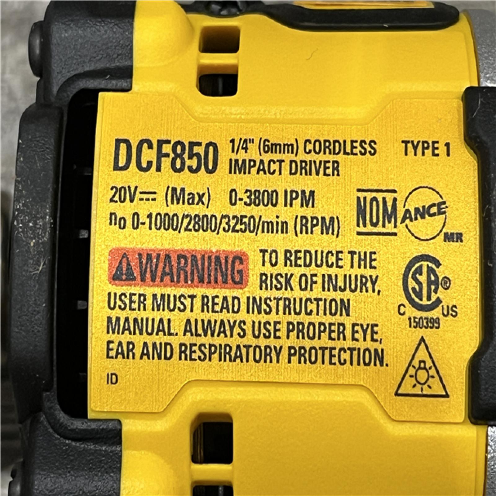 AS-IS DEWALT ATOMIC 20V MAX Lithium-Ion Cordless 2-Tool Combo Kit
