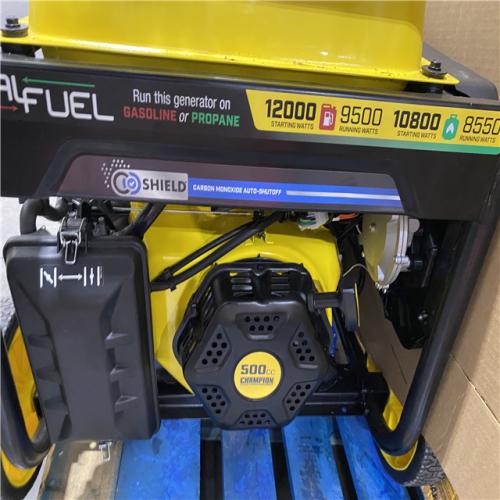 Dallas Location - As-Is Champion Power Equipment 12000/9500-WattGasoline Portable Generator