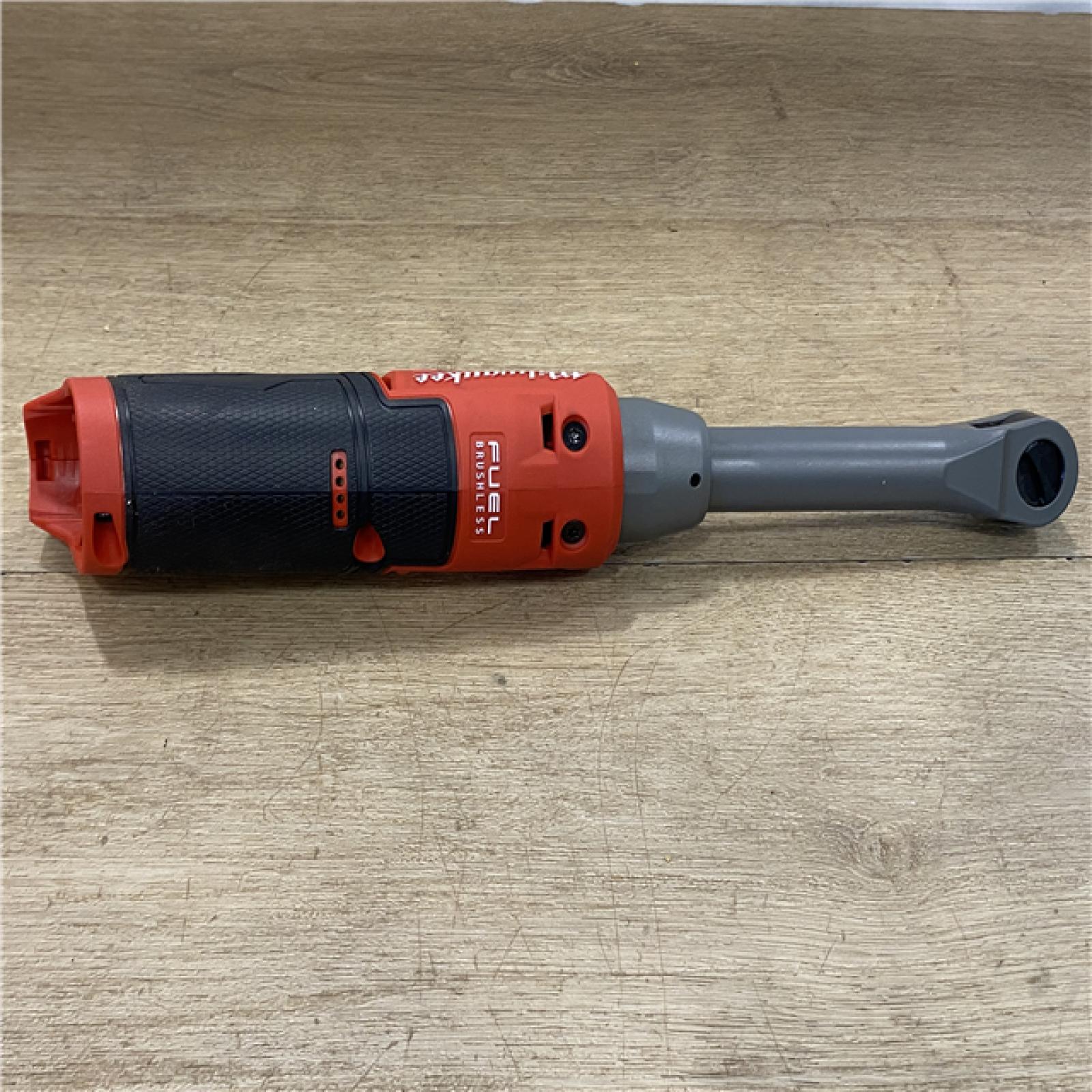 AS-IS Milwaukee FUEL 12V Lithium-Ion Brushless Cordless 3/8 in. Extended Reach High Speed Ratchet (Tool Only)