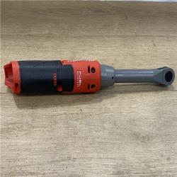 AS-IS Milwaukee FUEL 12V Lithium-Ion Brushless Cordless 3/8 in. Extended Reach High Speed Ratchet (Tool Only)