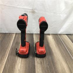 AS-IS Milwaukee 18V Lithium-Ion Brushless Cordless Compact Drill/Impact Combo Kit