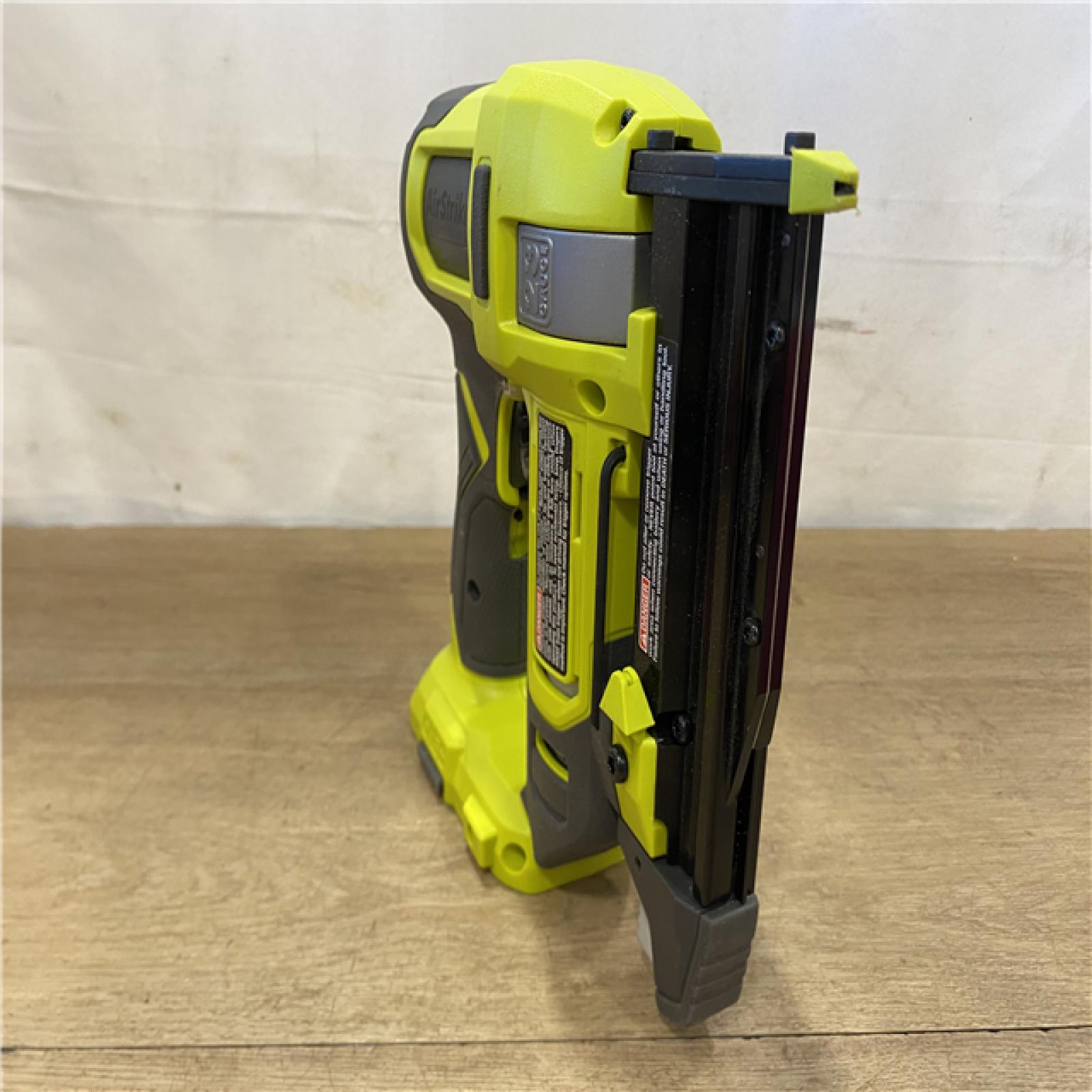 AS-IS RYOBI ONE+ 18V Cordless Airstrike 23-Gauge Pin Nailer (Tool Only)