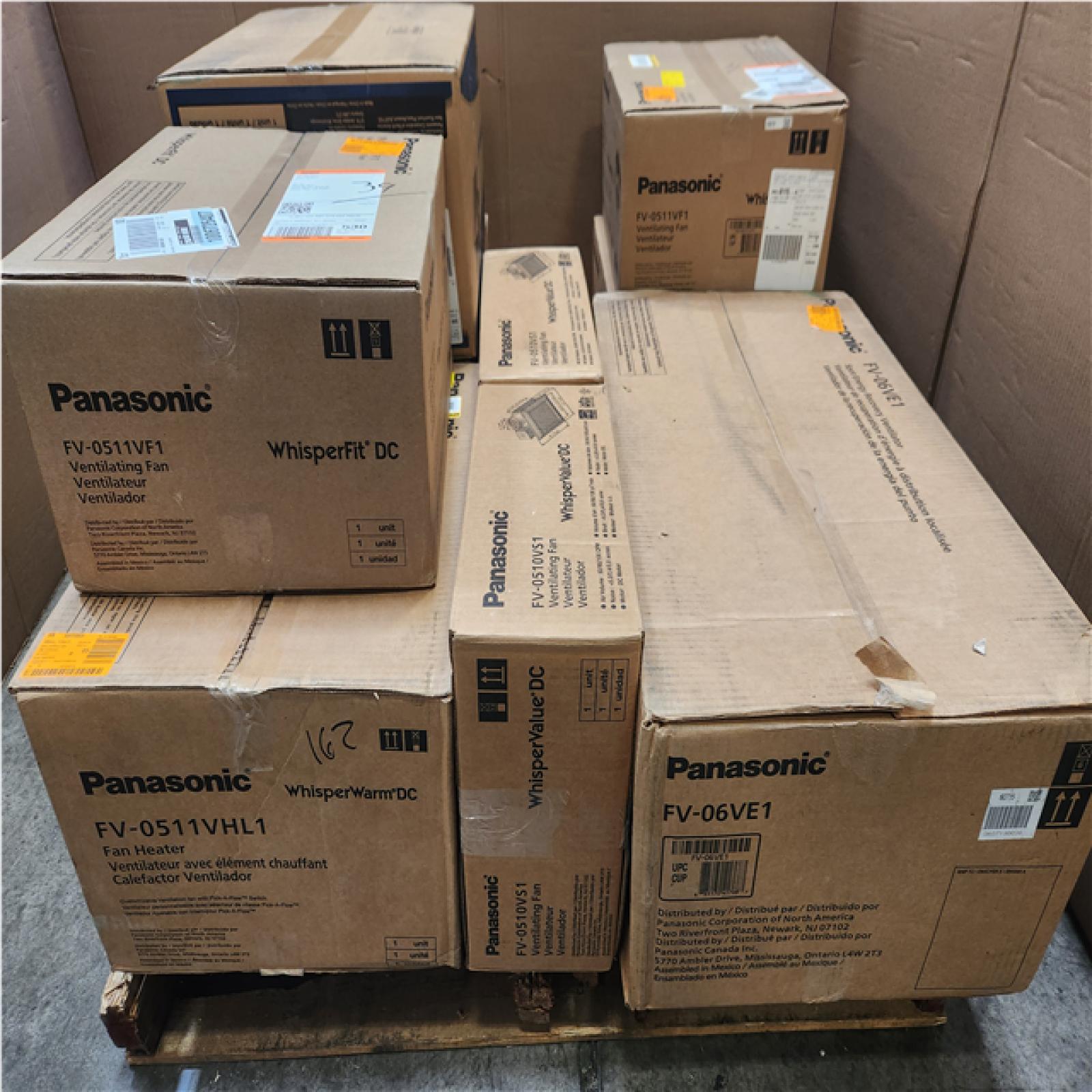 Phoenix NEW Mixed Panasonic Pallet (9-Boxes)