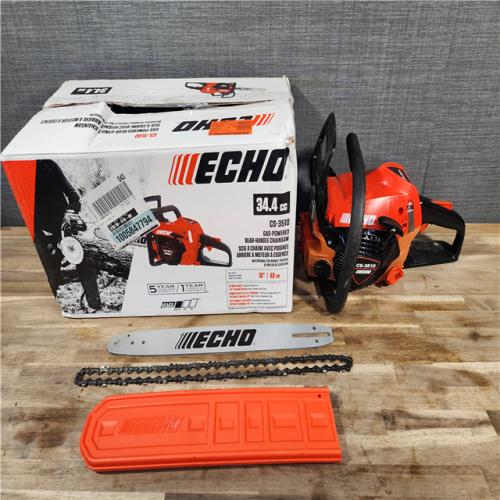 HOUSTON LOCATION - AS-IS Echo-CS-3510-16AA Professional Gas Rear Handle Chain Saw with 16in. Bar 34.4cc