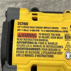 AS-IS DEWALT 20V MAX XR Cordless Impact Driver (Tool Only)