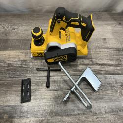 AS-IS DEWALT 20V MAX XR Cordless Brushless 3-1/4 in. Planer (Tool Only)