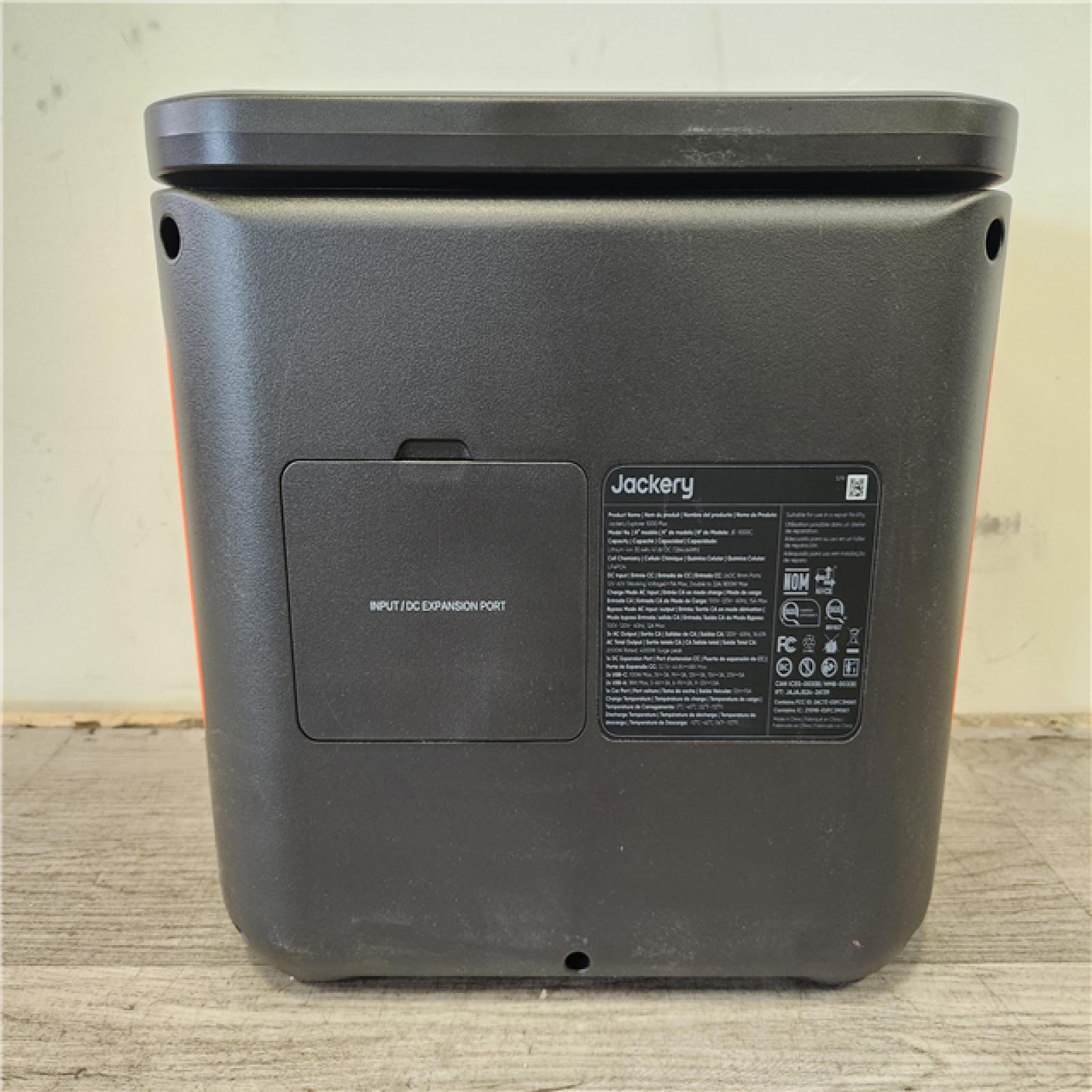 Phoenix Location Jackery Solar Generator Explorer 1000 Plus 1264.64Wh/2000W Model No. JE-1000C