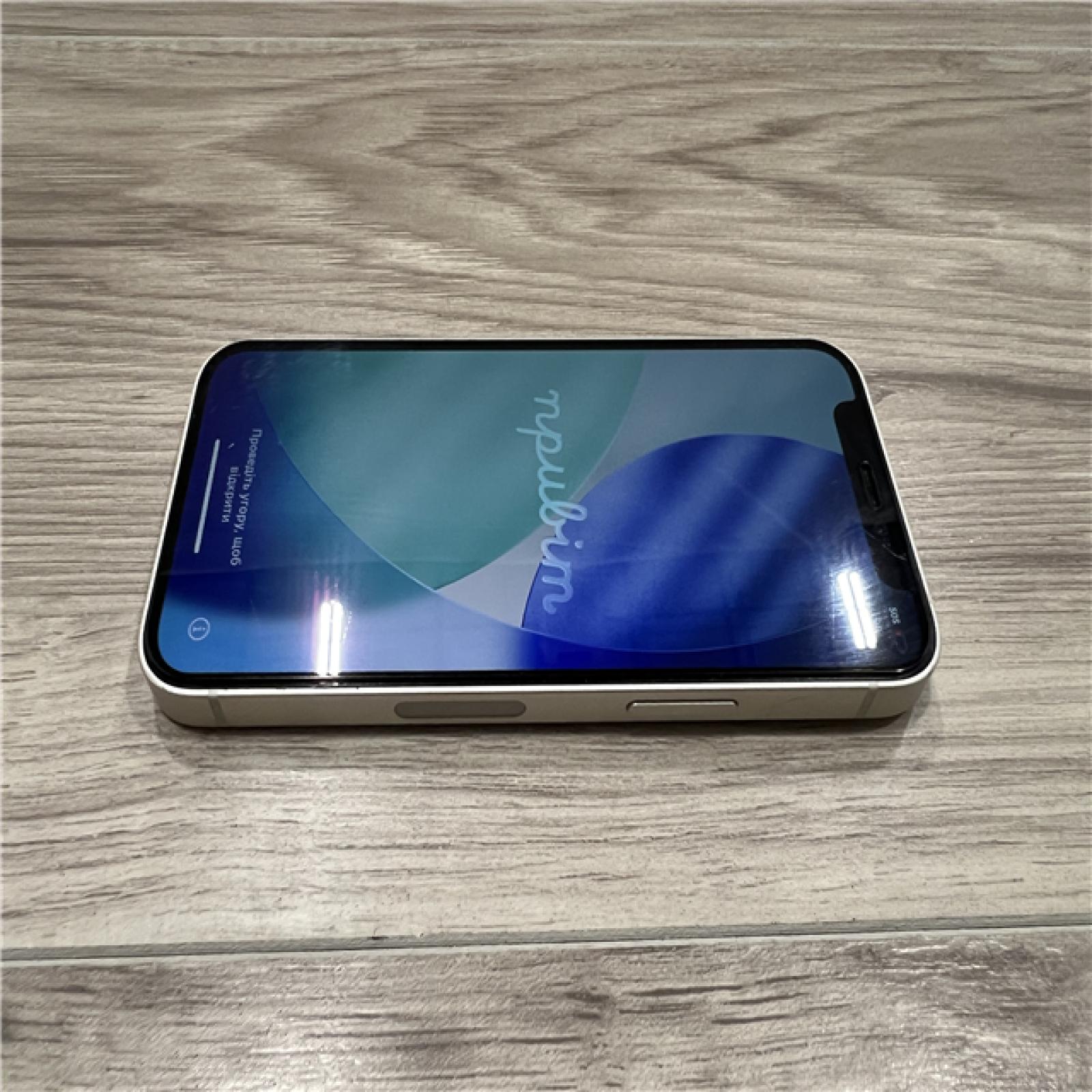 AS-IS  Apple iPhone 12 Mini - 128 GB White