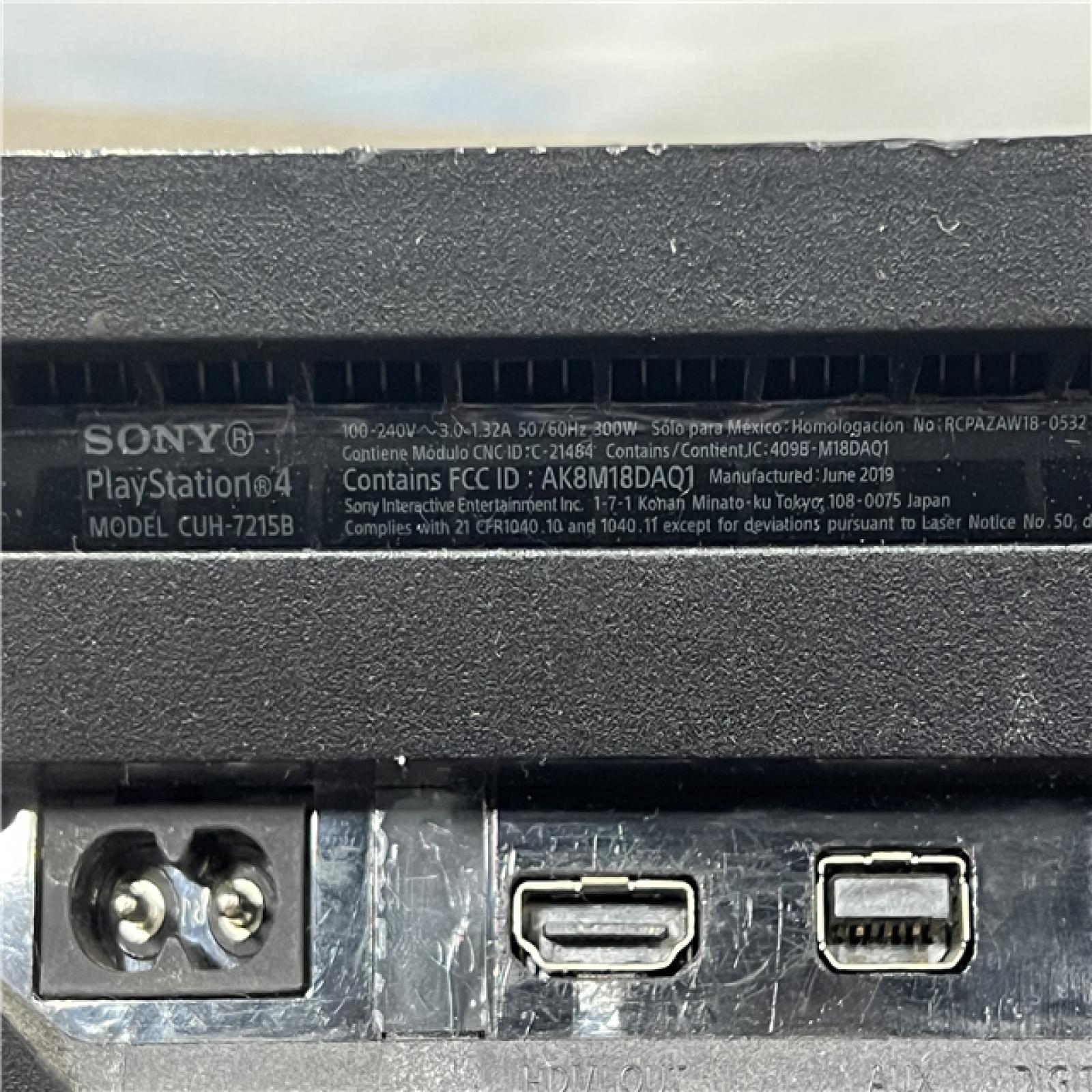AS-IS Sony PlayStation 4 Pro 1TB Gaming Console - Wireless Game Pad - Black