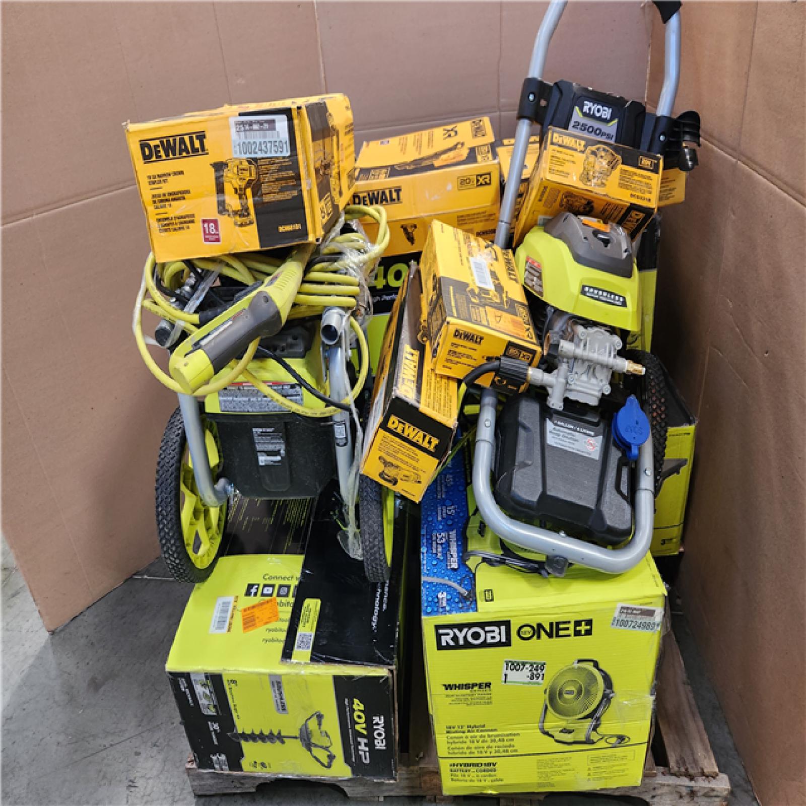 CALIFORNIA AS-IS TOOL PALLET